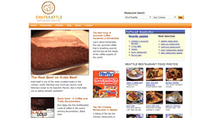 Desktop Screenshot of chefseattle.com