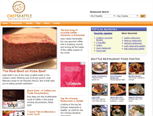 Tablet Screenshot of chefseattle.com
